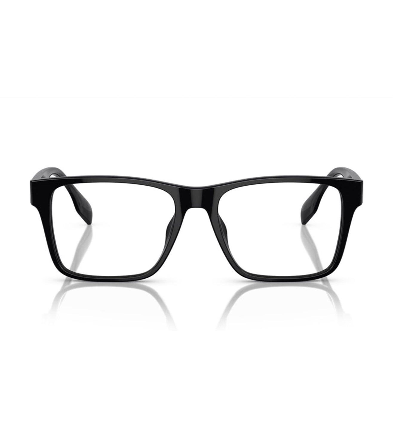 Burberry Men's Black Rectangular Optical Frame