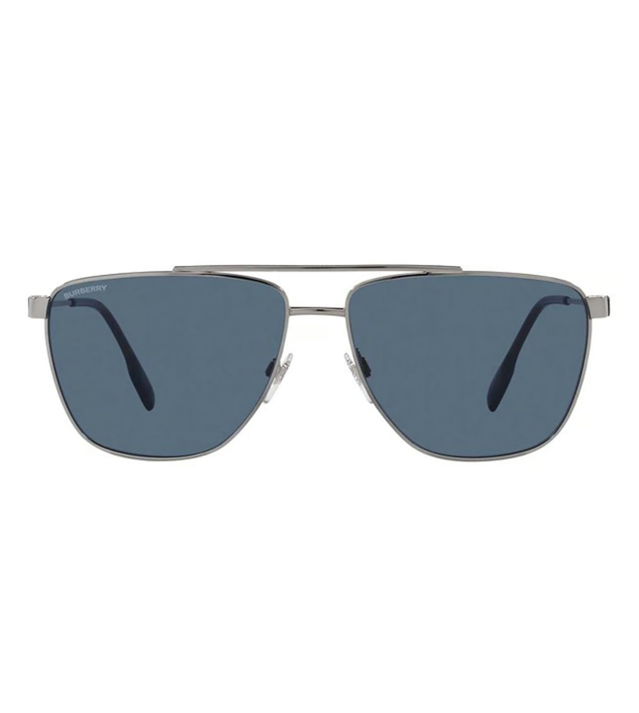 Burberry Men s Blue Rectangular Sunglasses