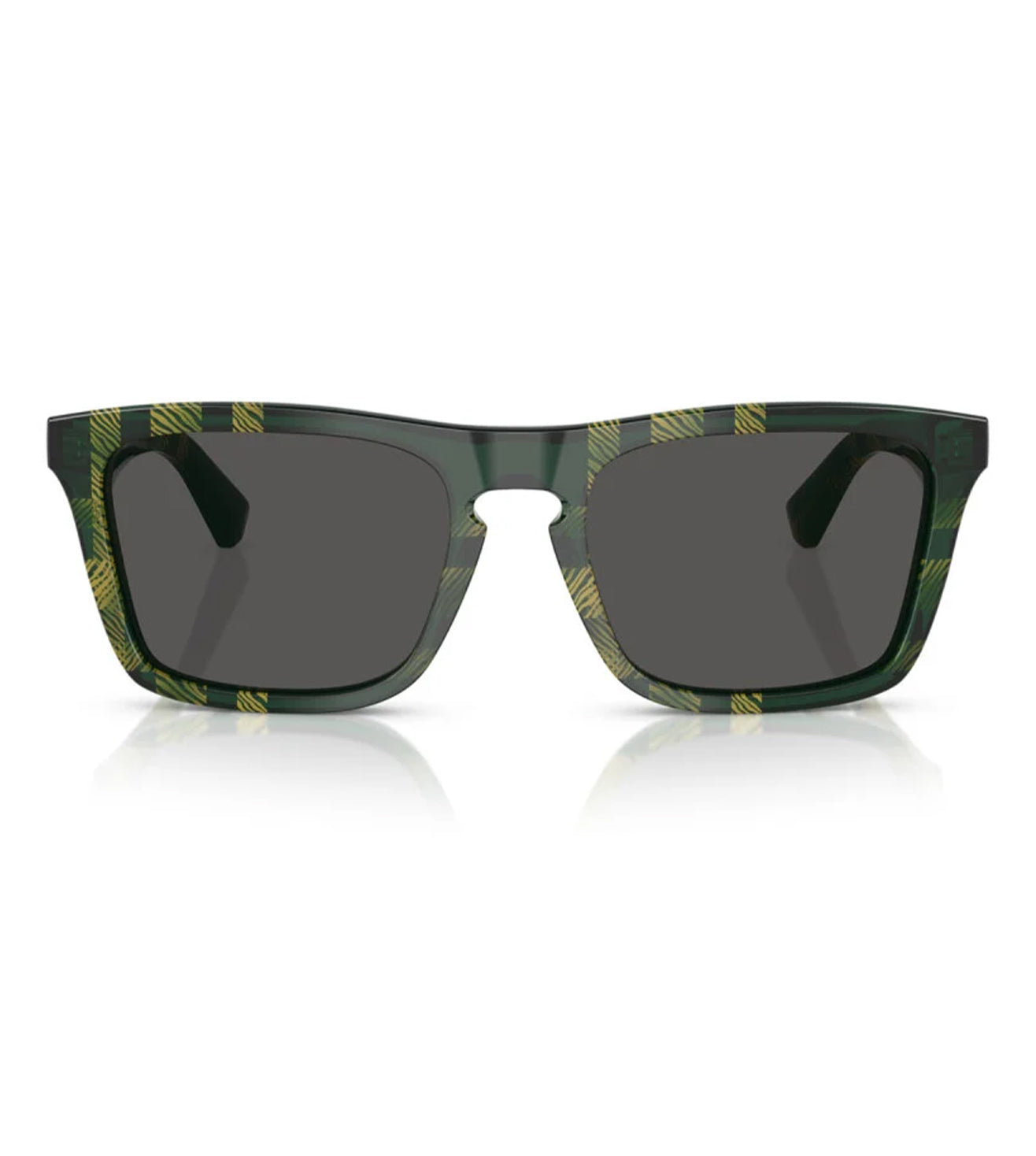 Burberry Men's Dark Grey Square Sunglasses - Main Image