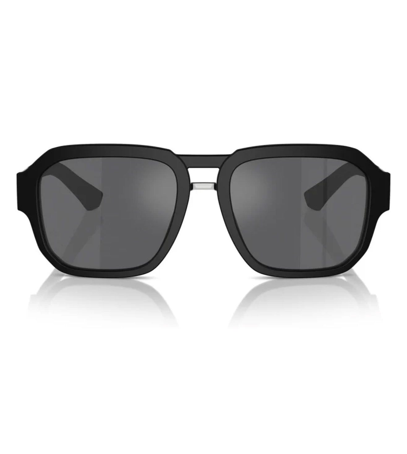 D&G Black Aviator Sunglasses Dolce&Gabbana DG6150 2525/81 Polarised Sunglasses - Pretavoir main image 2
