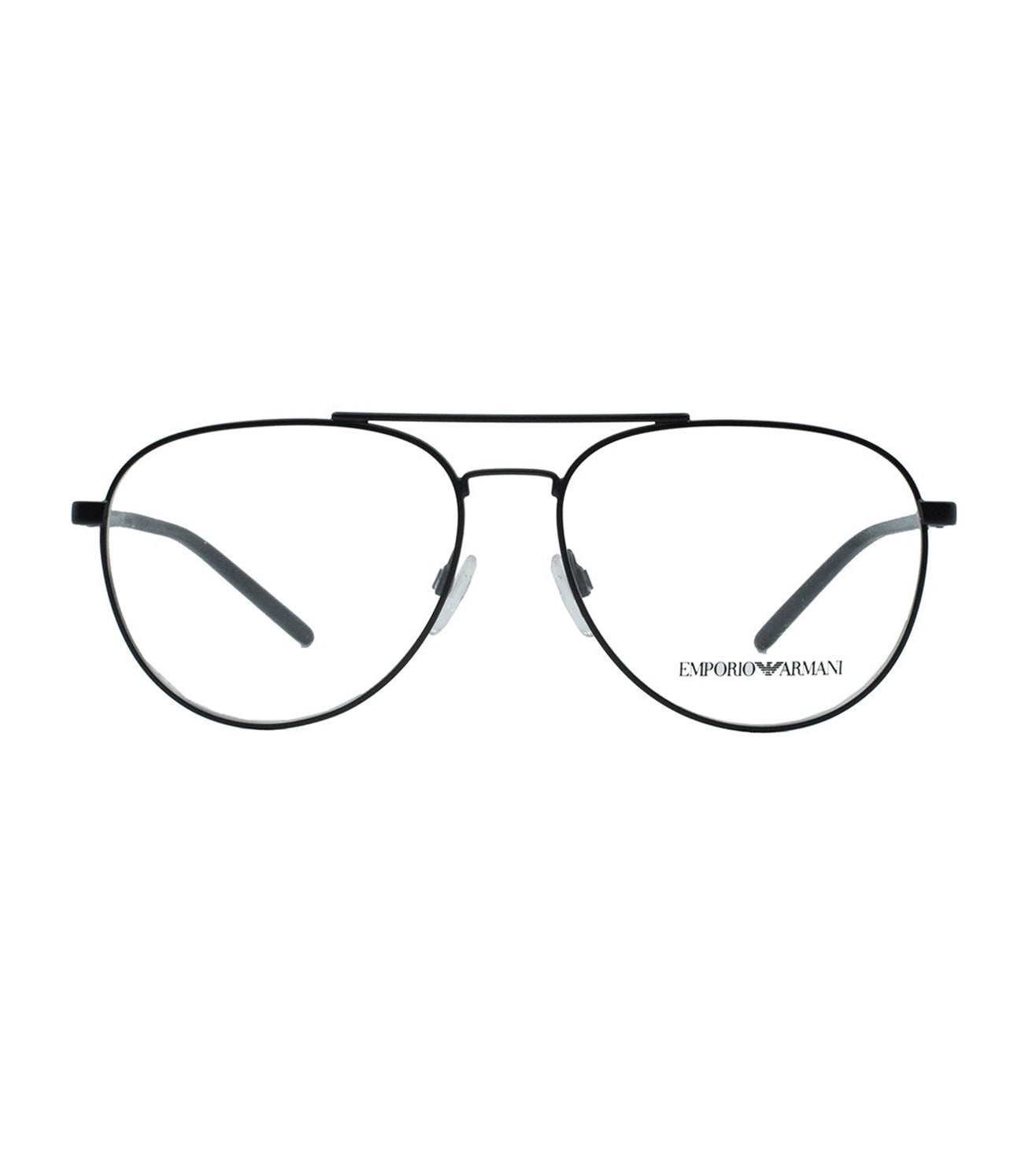 Emporio Armani Unisex Black Aviator Optical Frame