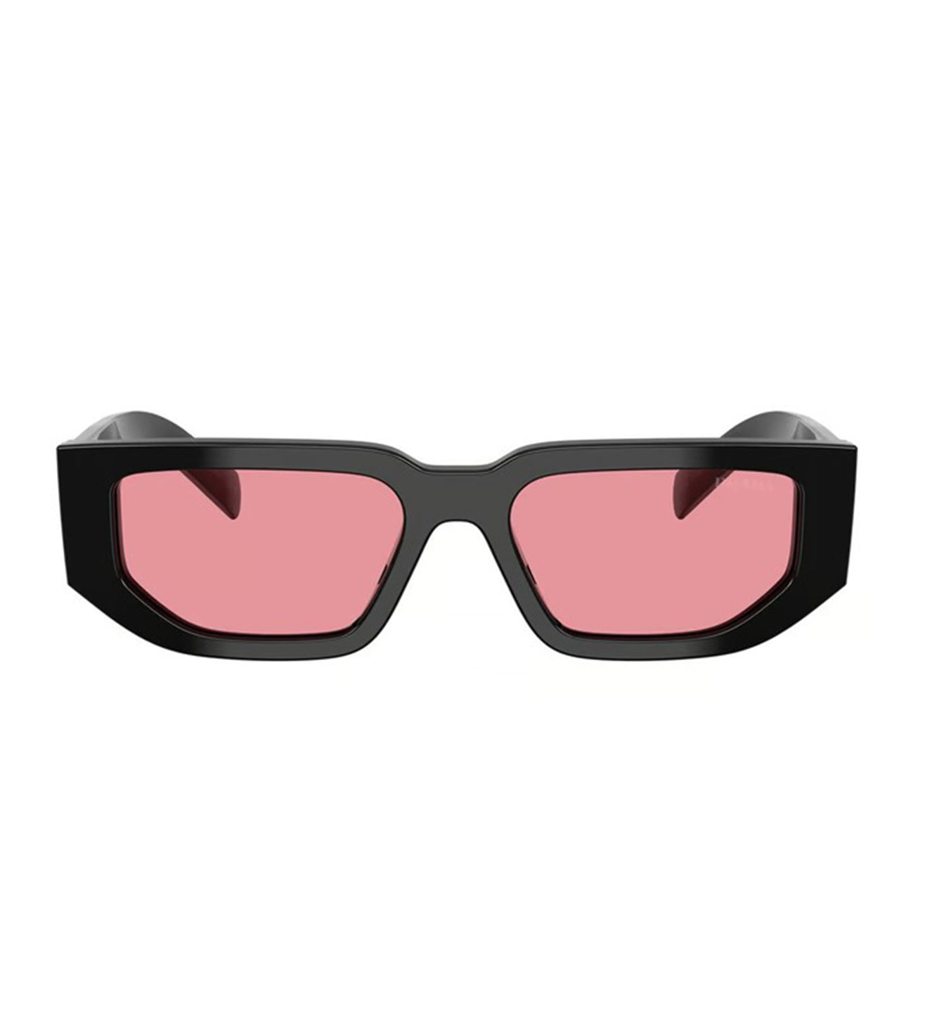 Prada Women's Pink Rectangular Sunglasses - Main Image