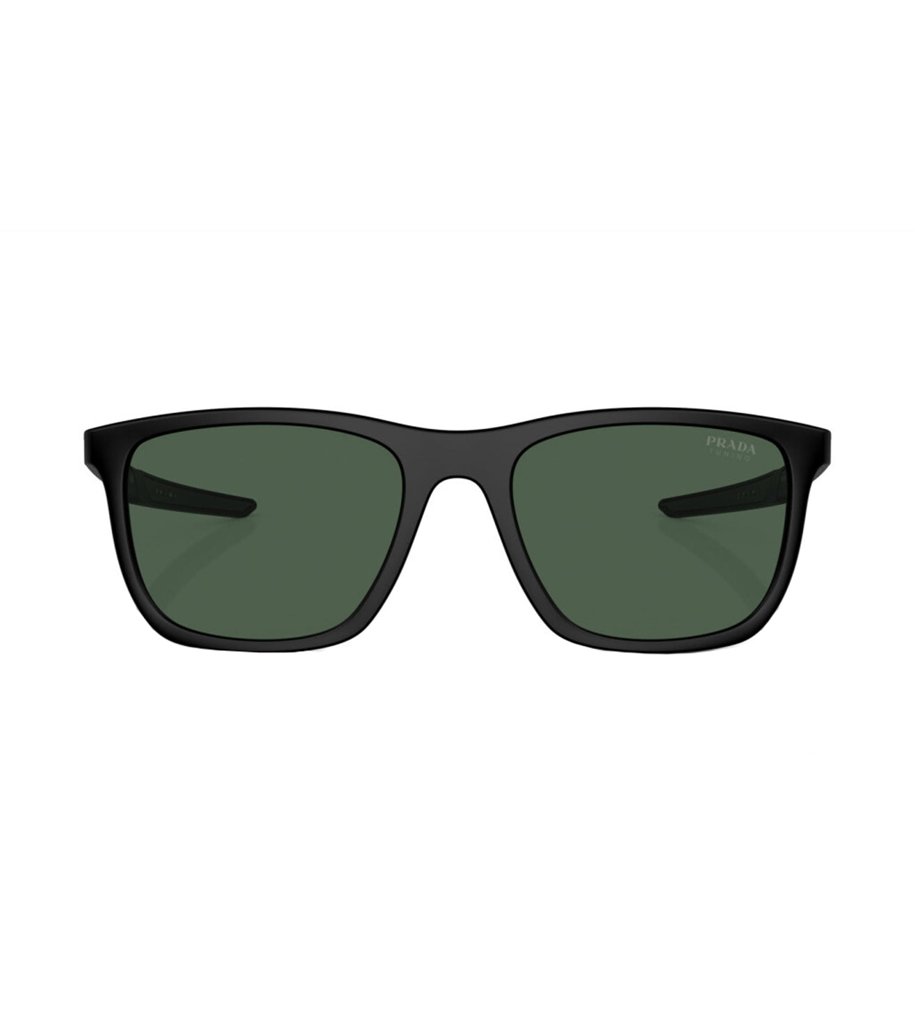 Prada Men's Dark Green Square Sunglasses