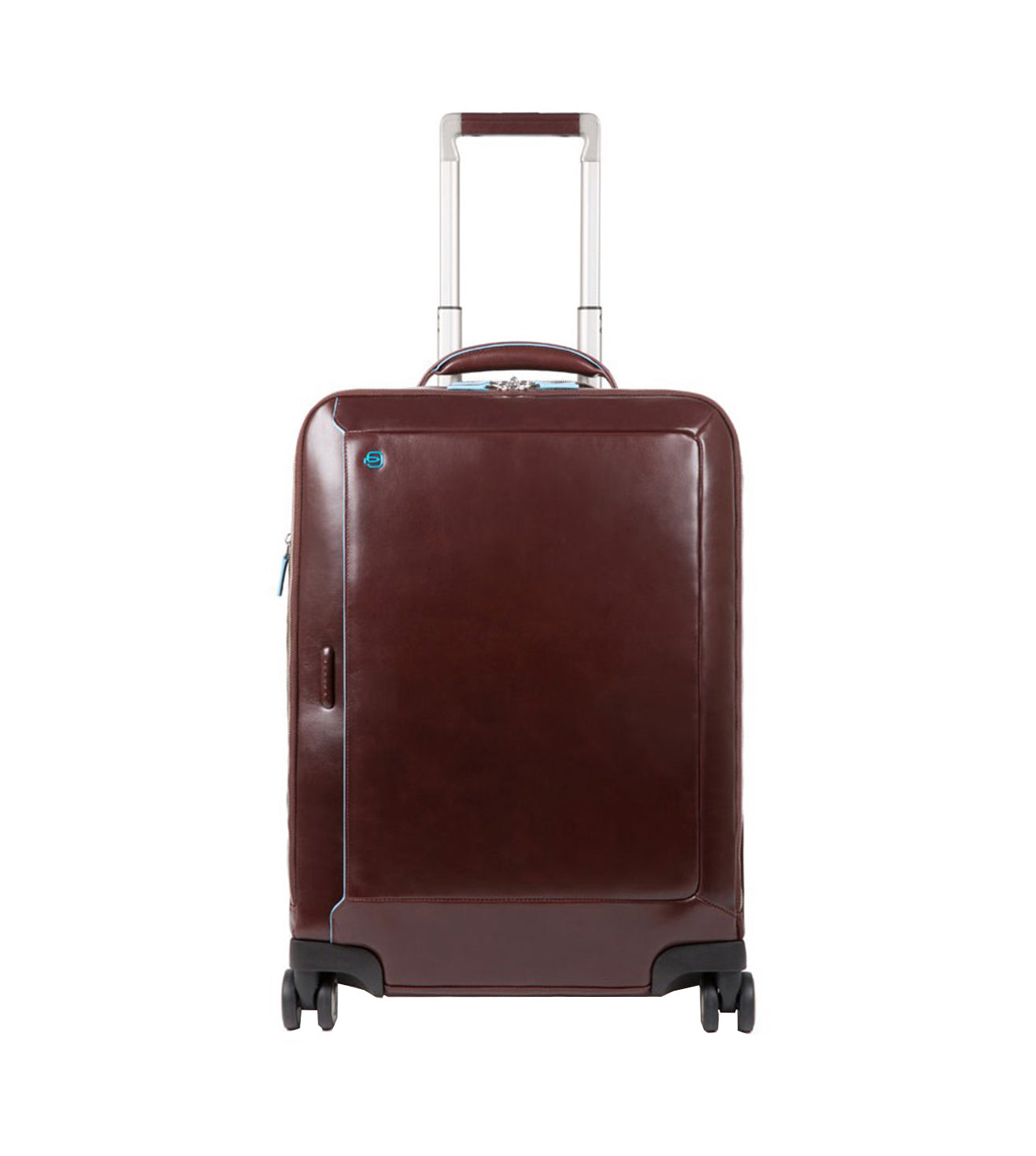 Piquadro Blue Square Unisex Mahogany Cabin Trolley