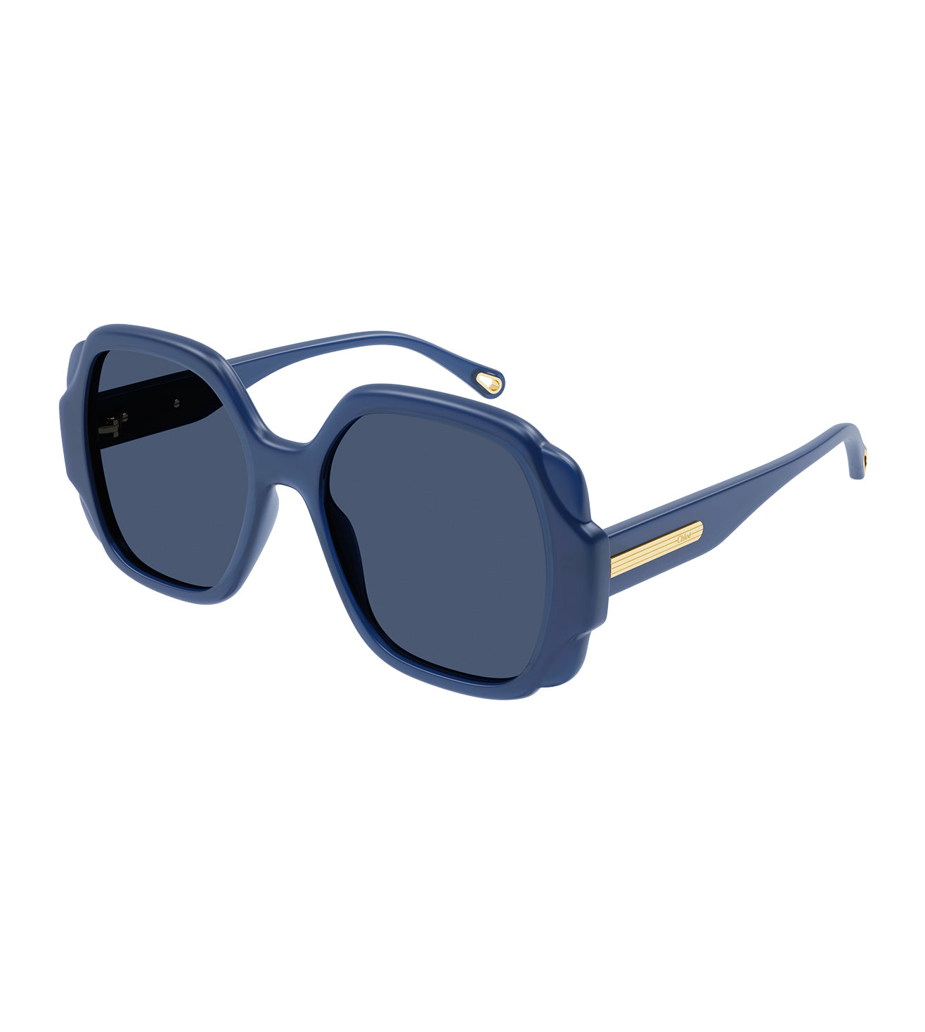 Chloe store blue sunglasses