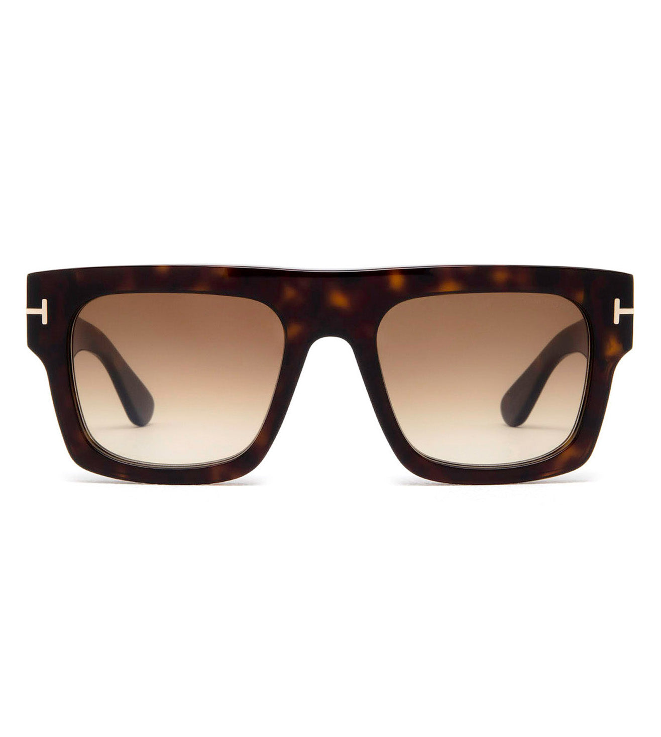 Tom Ford Men's Brown Gradient Square Sunglasses