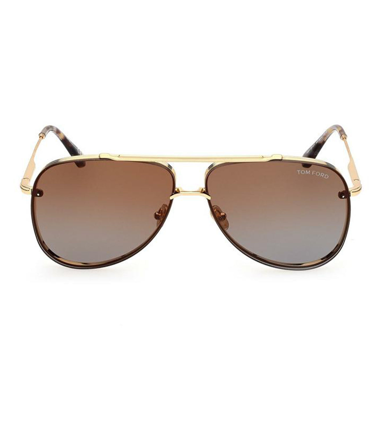 Tom Ford Men's Brown Gradient Aviator Sunglasses