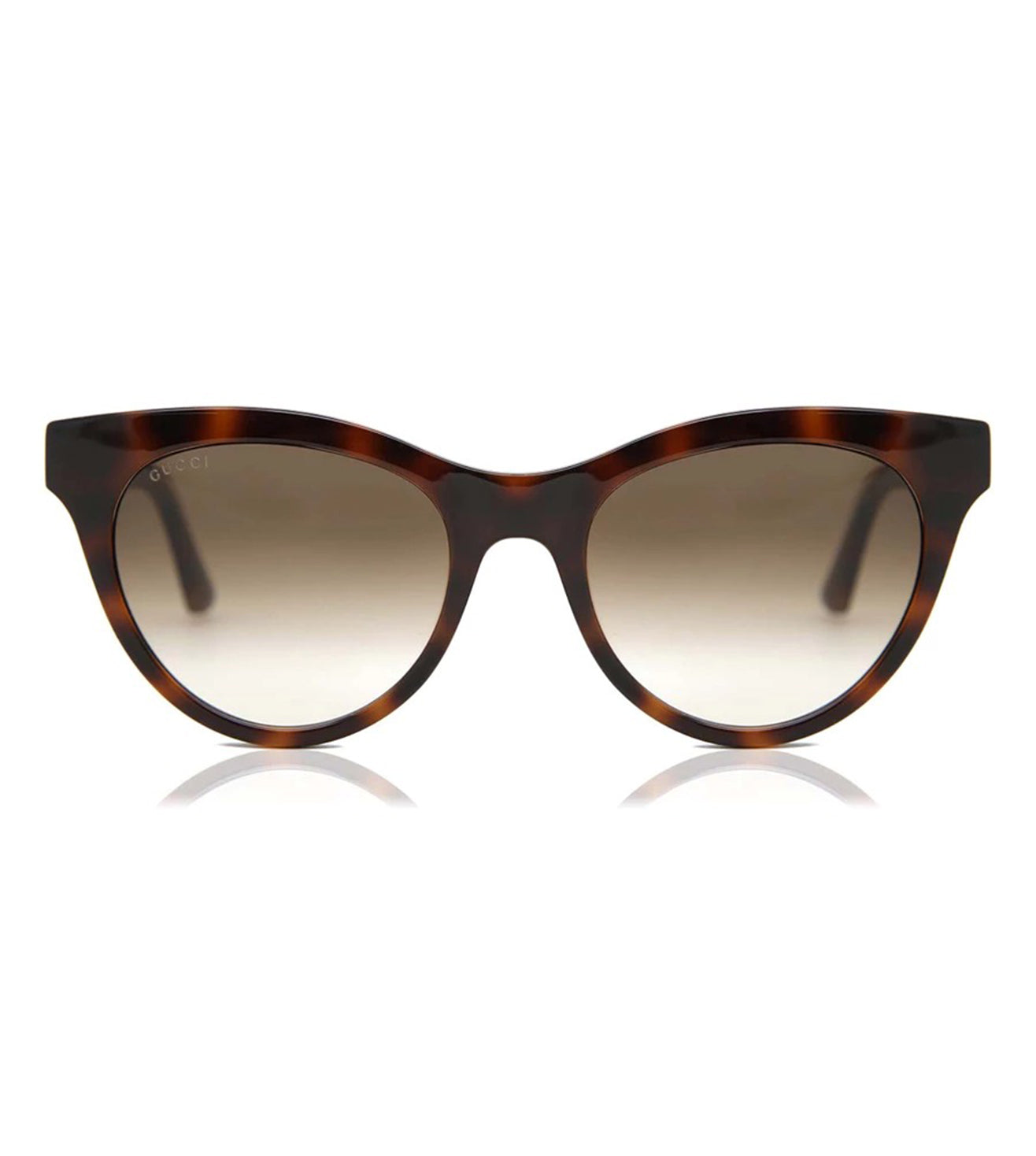 Gucci Women s Gradient Brown Cat eye Sunglasses