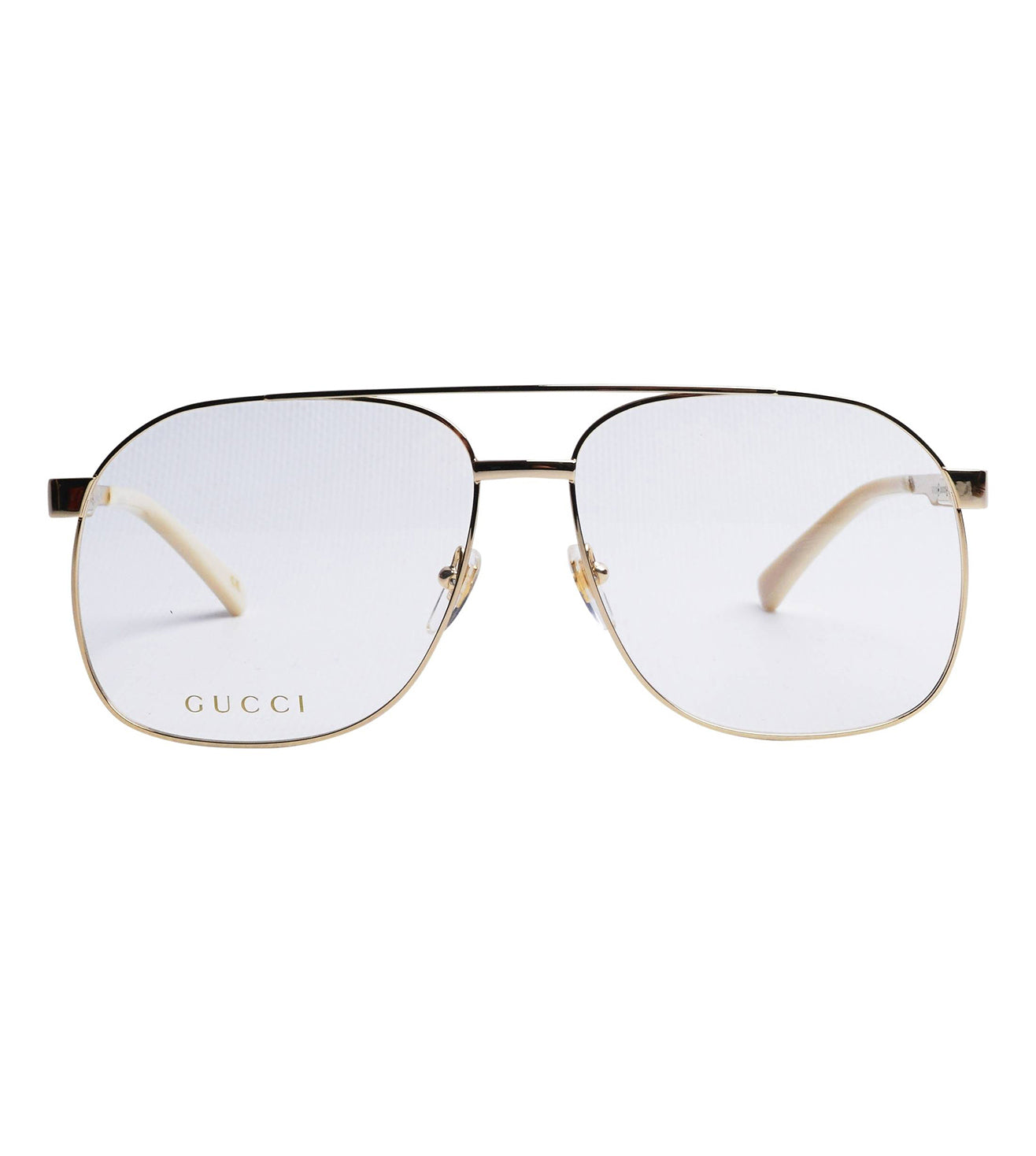 Gucci 61mm aviator optical fashion frames