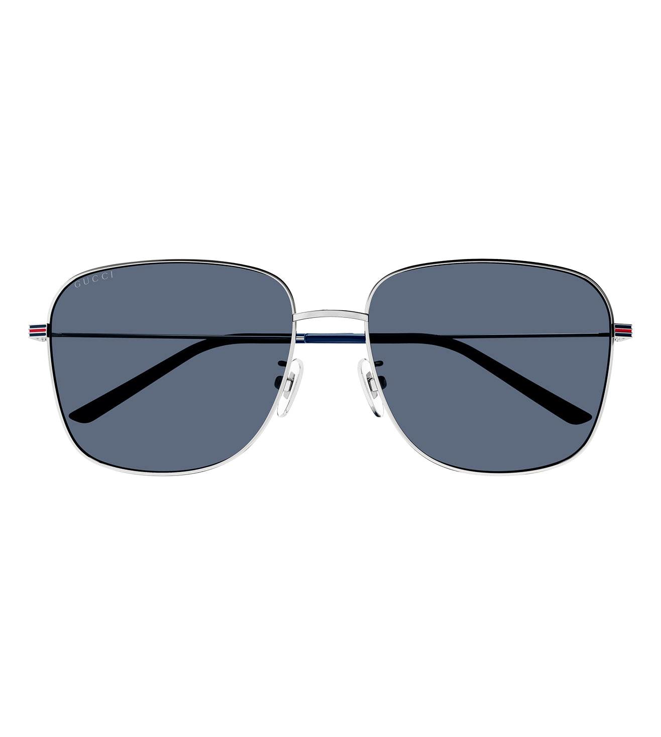 Gucci blue square sunglasses hotsell