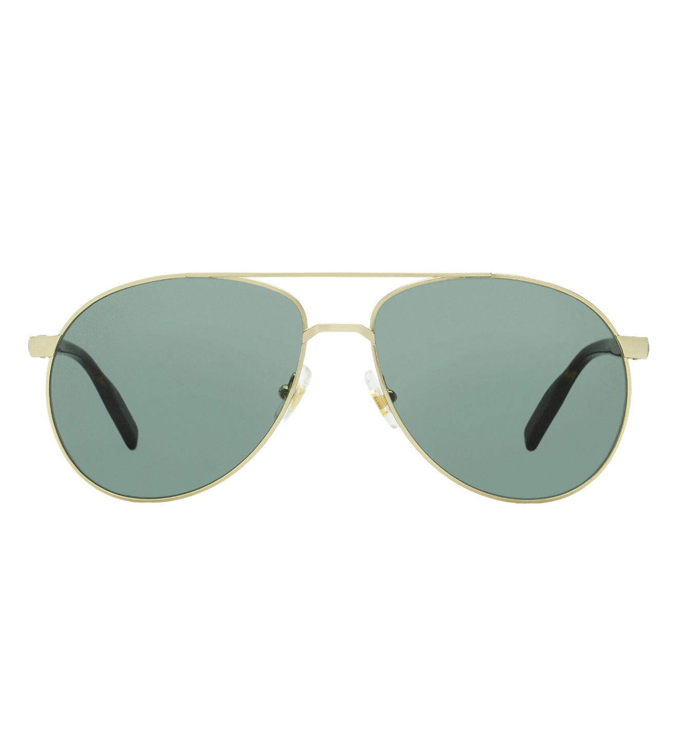 Mens gold sales frame aviator sunglasses