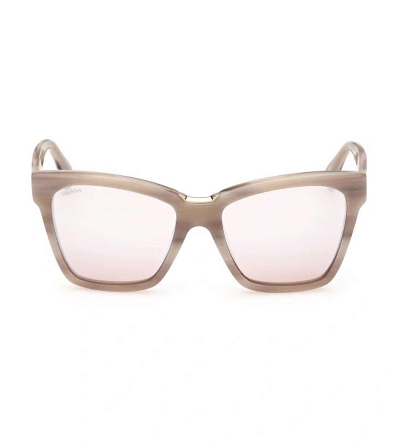 MaxMara Women\'s Cat-Eye Sunglasses MaxMara LOGO14 MM0063 White Women main image 4