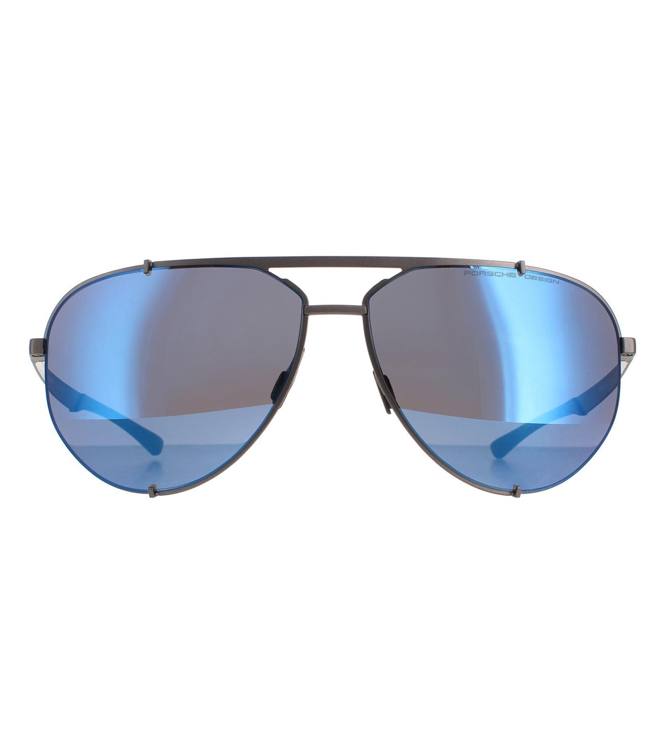Porsche Design Men's Dark Blue-Mirrored Aviator Sunglasses