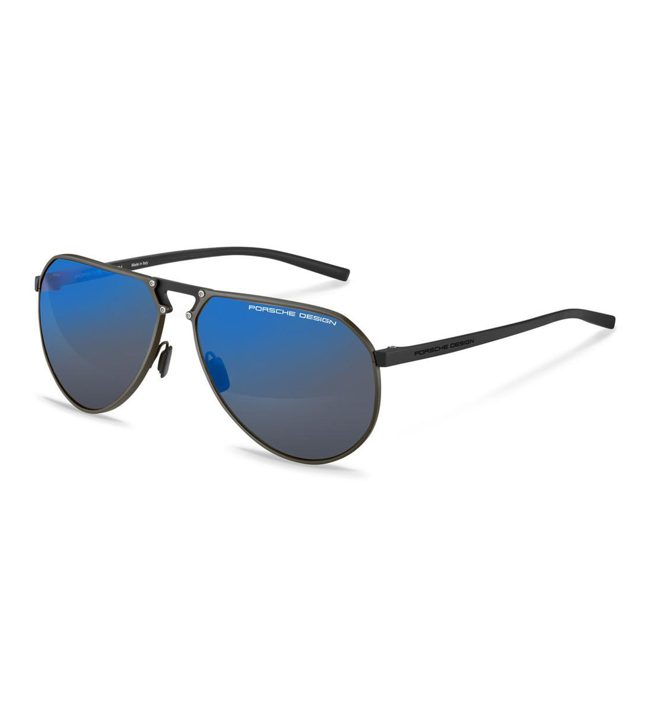 Aviator sunglasses with blue mirror lenses hotsell