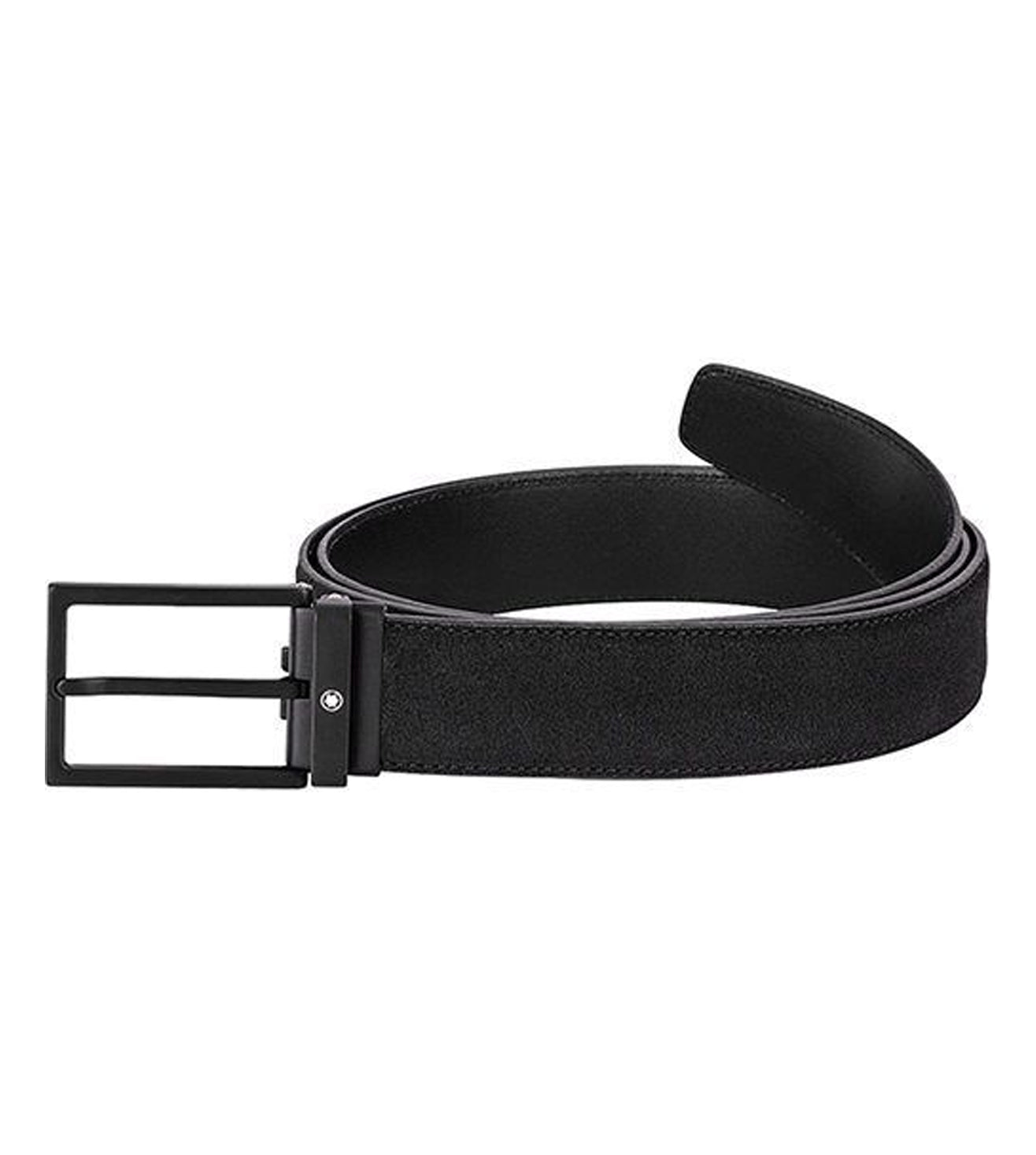 Men's Classic Leather Belt | Black Matte