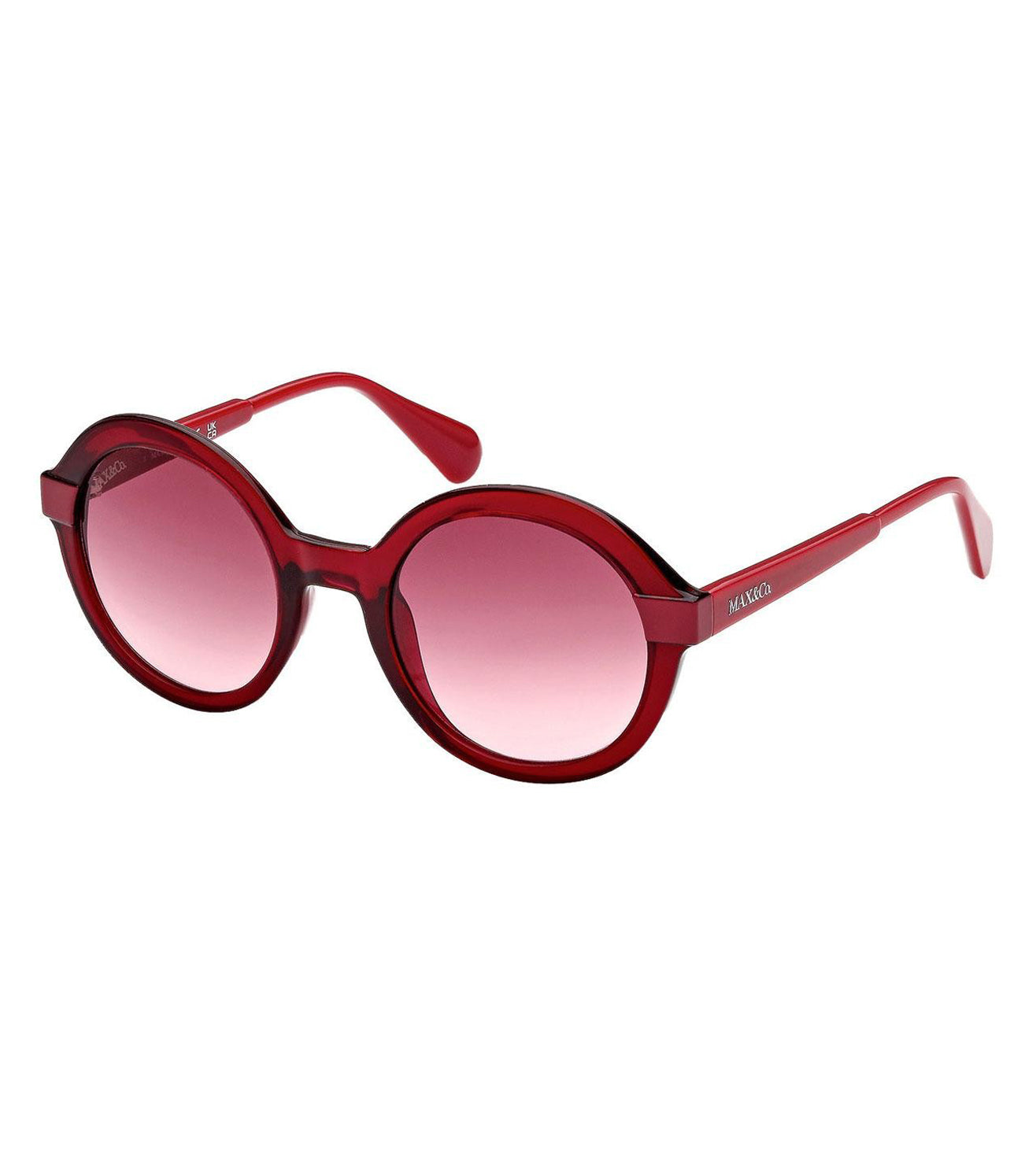 Max mara hot sale round sunglasses