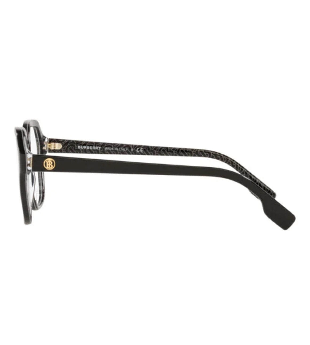 Burberry Men's Black Square Optical Frame