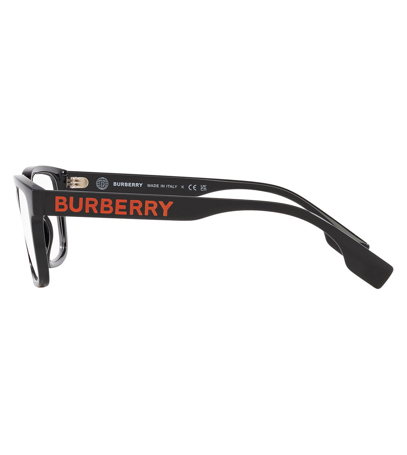 Burberry Men's Black Square Optical Frame