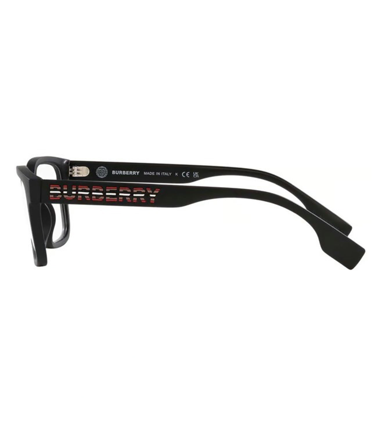 Burberry Men's Black Square Optical Frame