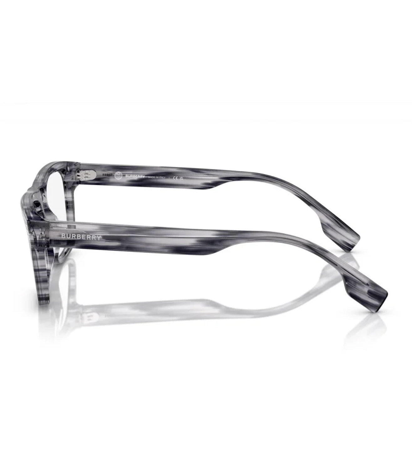 Burberry Men's Grey Square Optical Frame