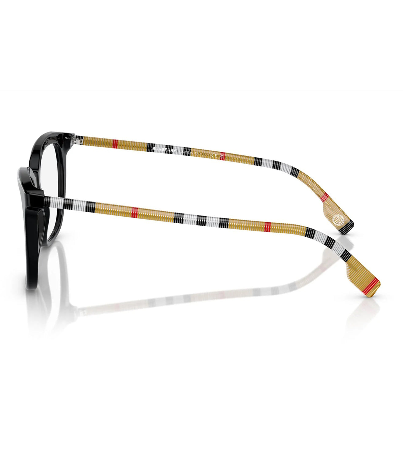 Burberry Men's Black Square Optical Frame