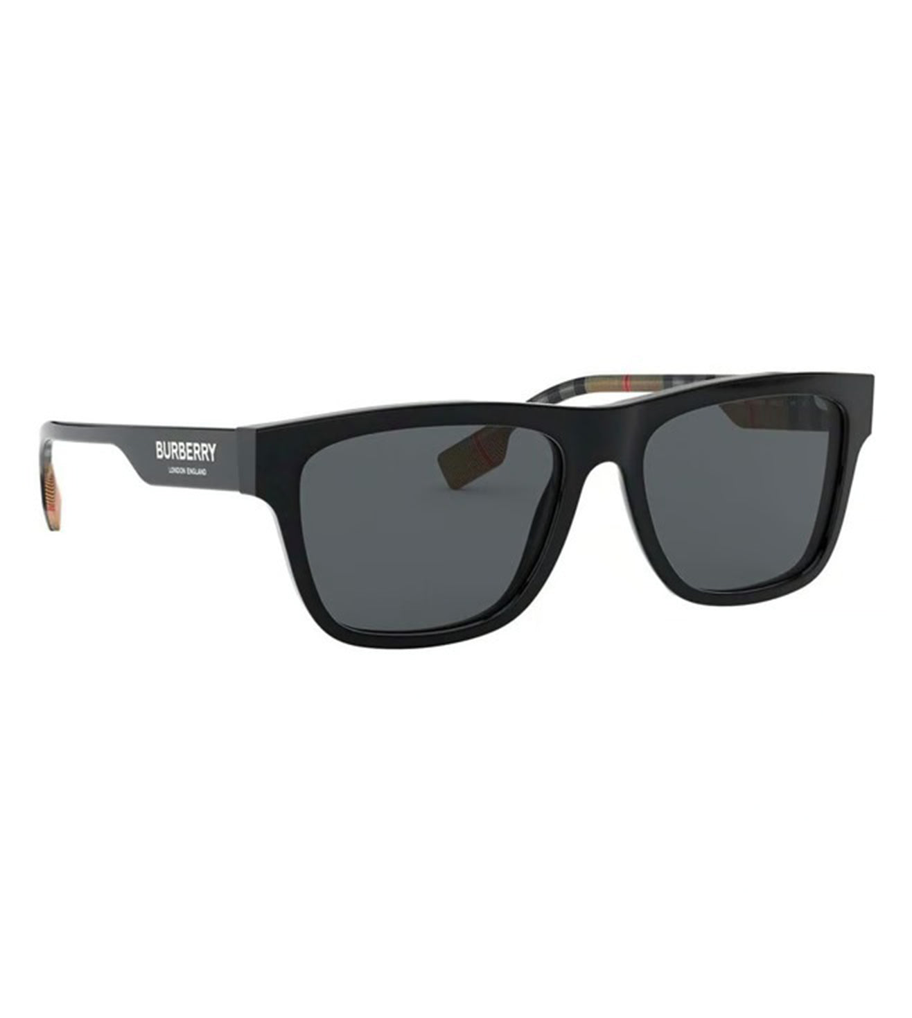 Burberry Men's Grey Square Sunglasses