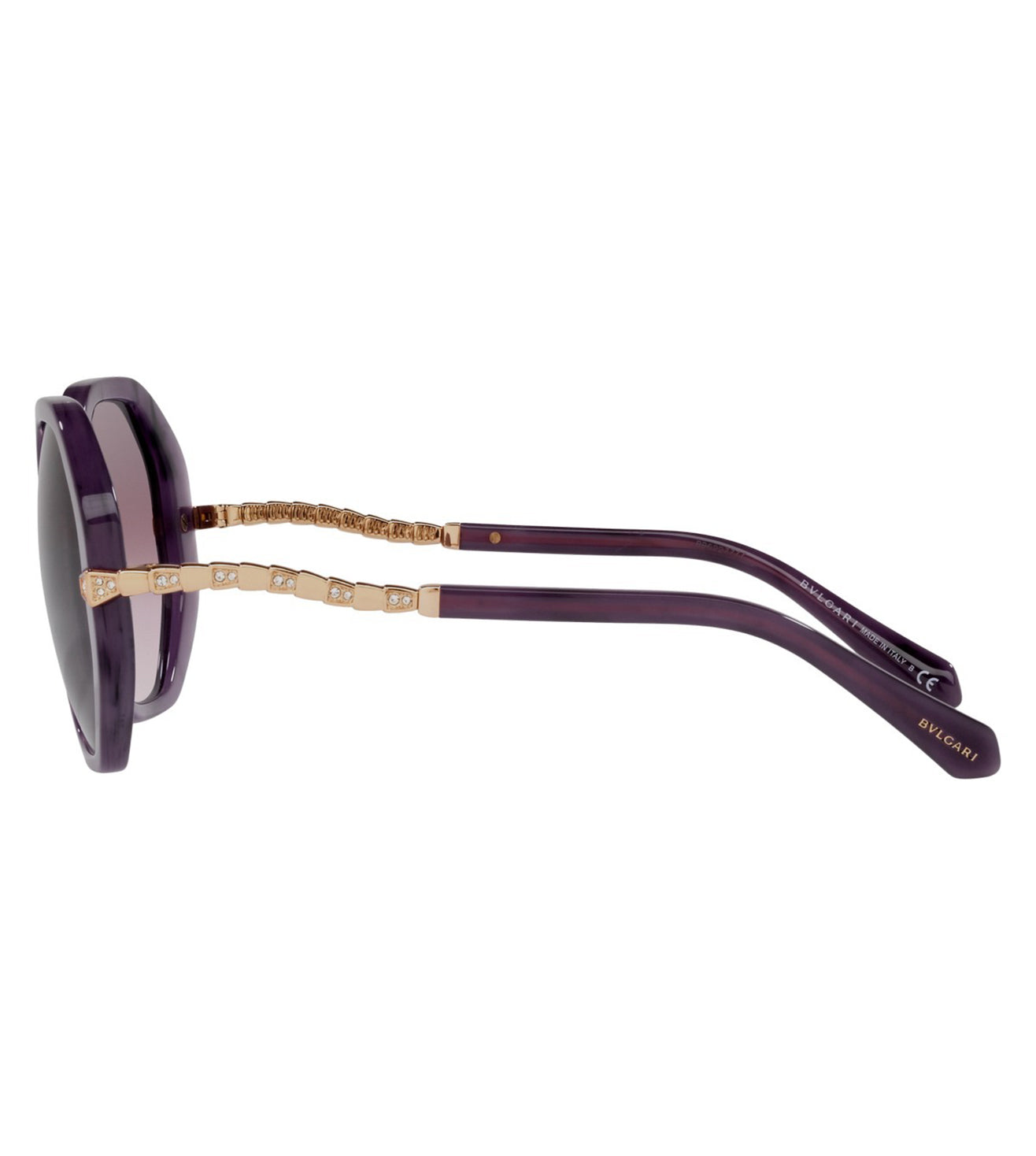 Bvlgari Women's Vilolet Gradient Geometric Sunglasses