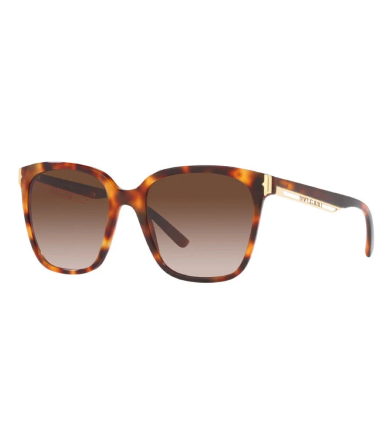 Bvlgari Men Havana Butterfly Sunglasses