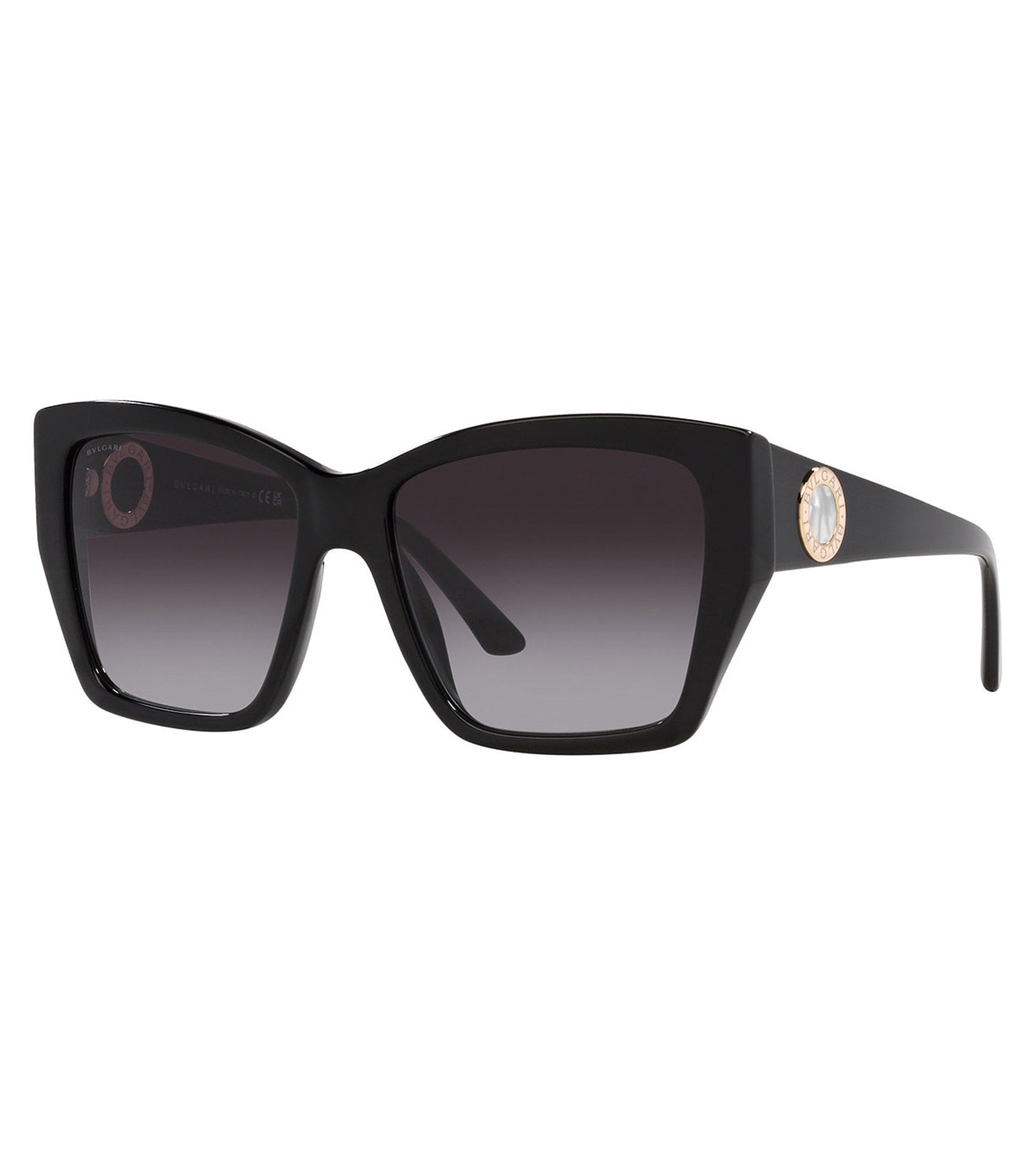 Bvlgari Women's Grey Gradient Square Sunglasses