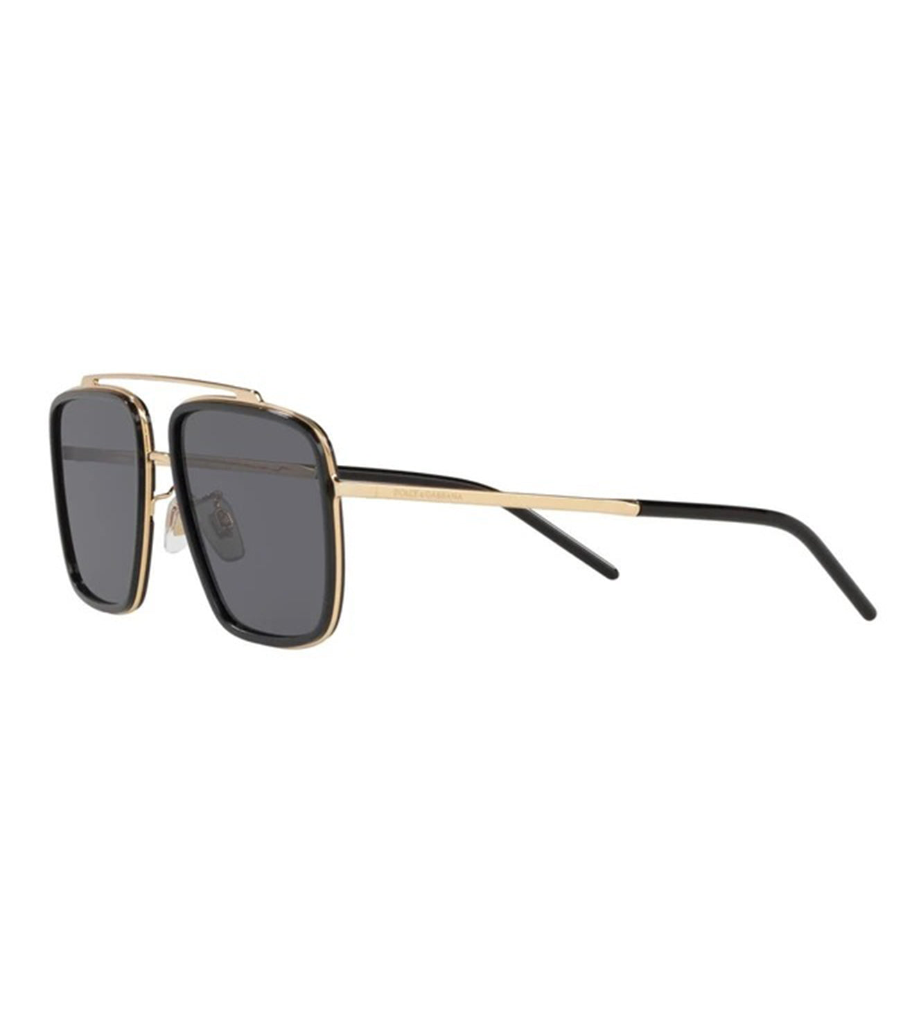 Dolce & Gabbana Men's Grey Aviator Sunglasses