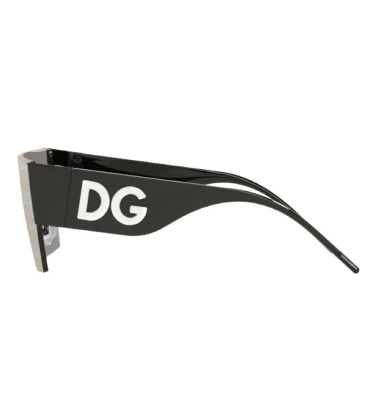 Dolce & Gabbana Men's Grey Silver Oversized Sunglasses