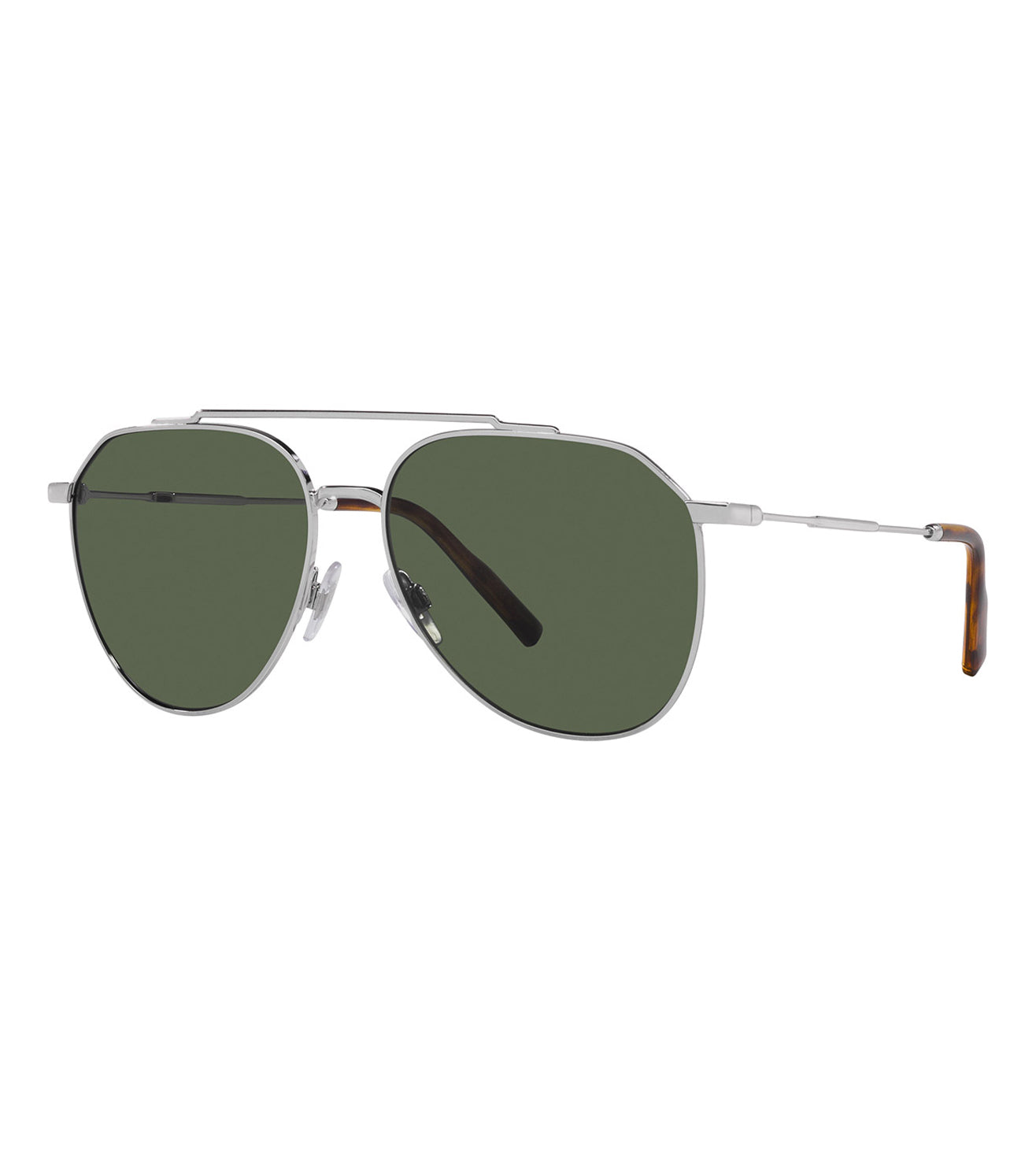 Dolce & Gabbana Men's Dark Green Aviator Sunglasses