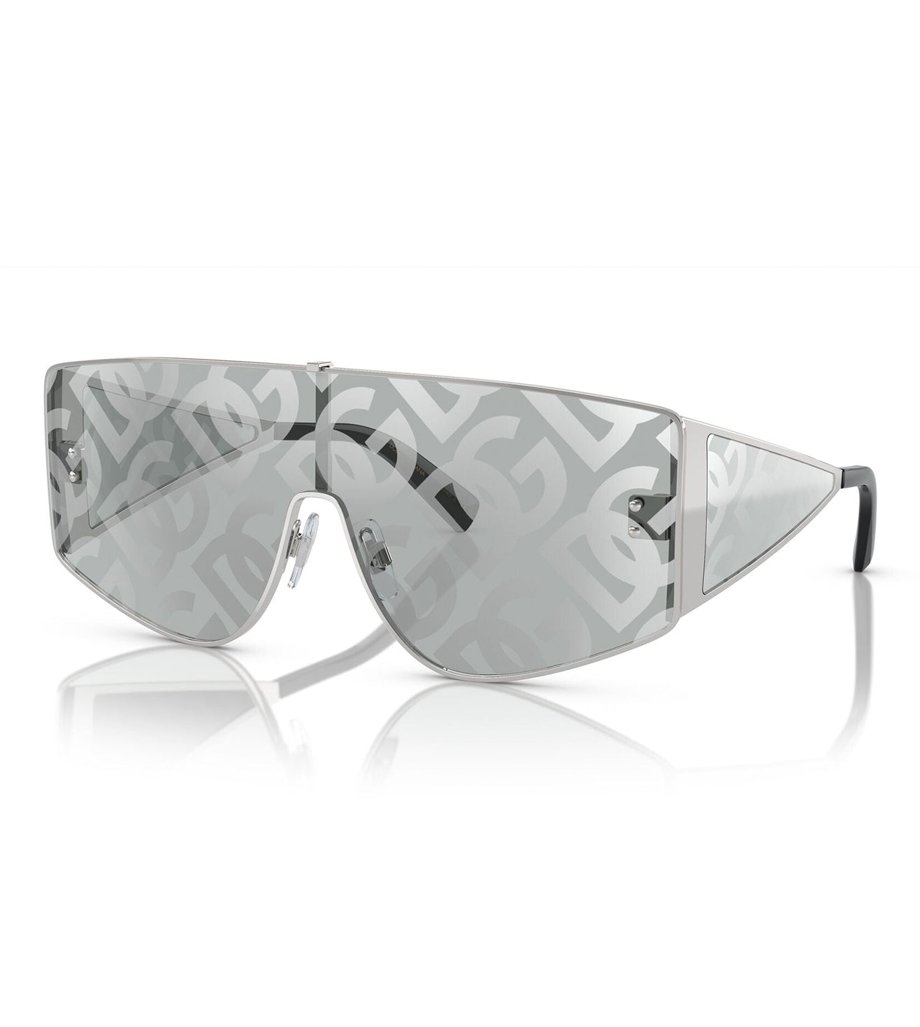 Dolce & Gabbana Men's Grey Oversized Sunglasses