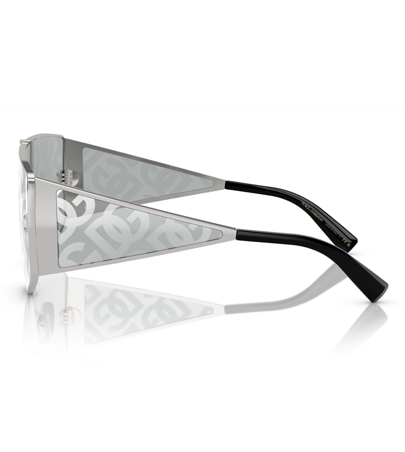 Dolce & Gabbana Men's Grey Oversized Sunglasses