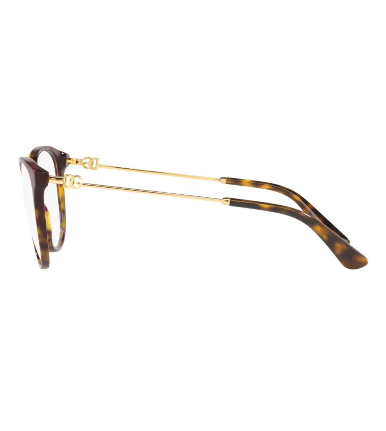 Dolce & Gabbana Women's Havana Cat-Eye Optical Frame