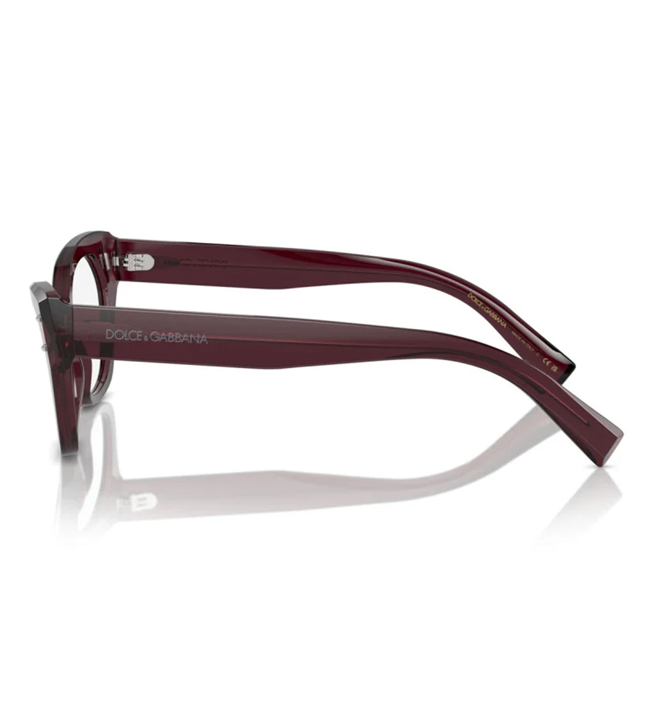 Dolce & Gabbana Women's Violet Cat-Eye Optical Frame