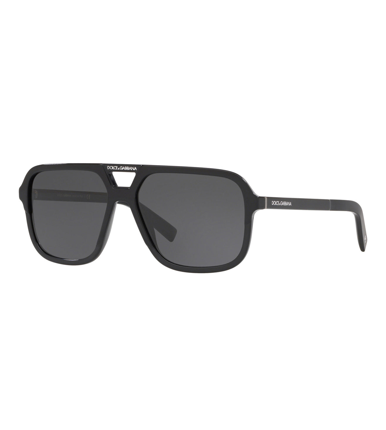 Dolce & Gabbana Men's Grey Aviator Sunglasses