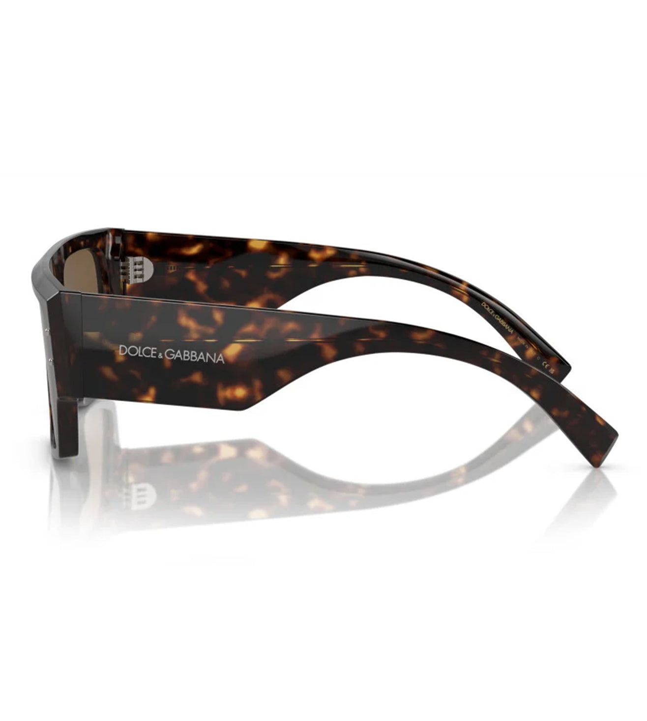 Dolce & Gabbana Men's Dark Brown Square Sunglasses