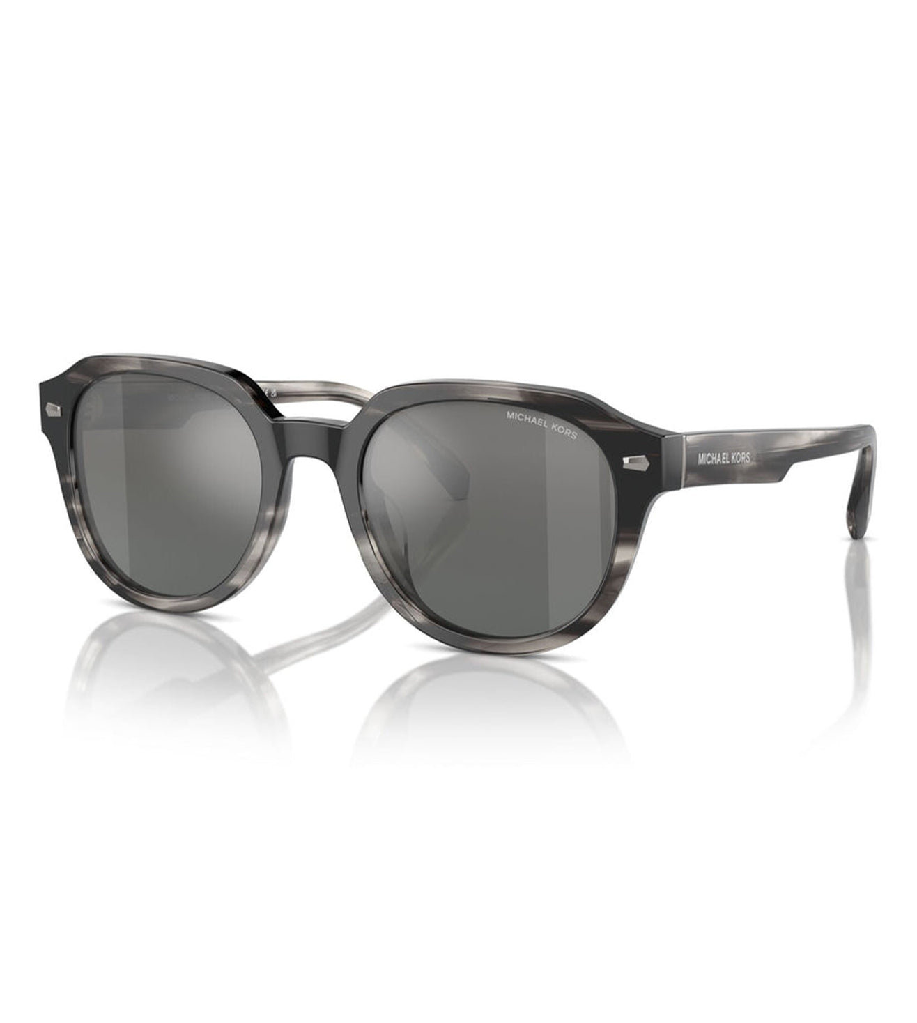 Micheal Kors Men's Grey Round Sunglasses