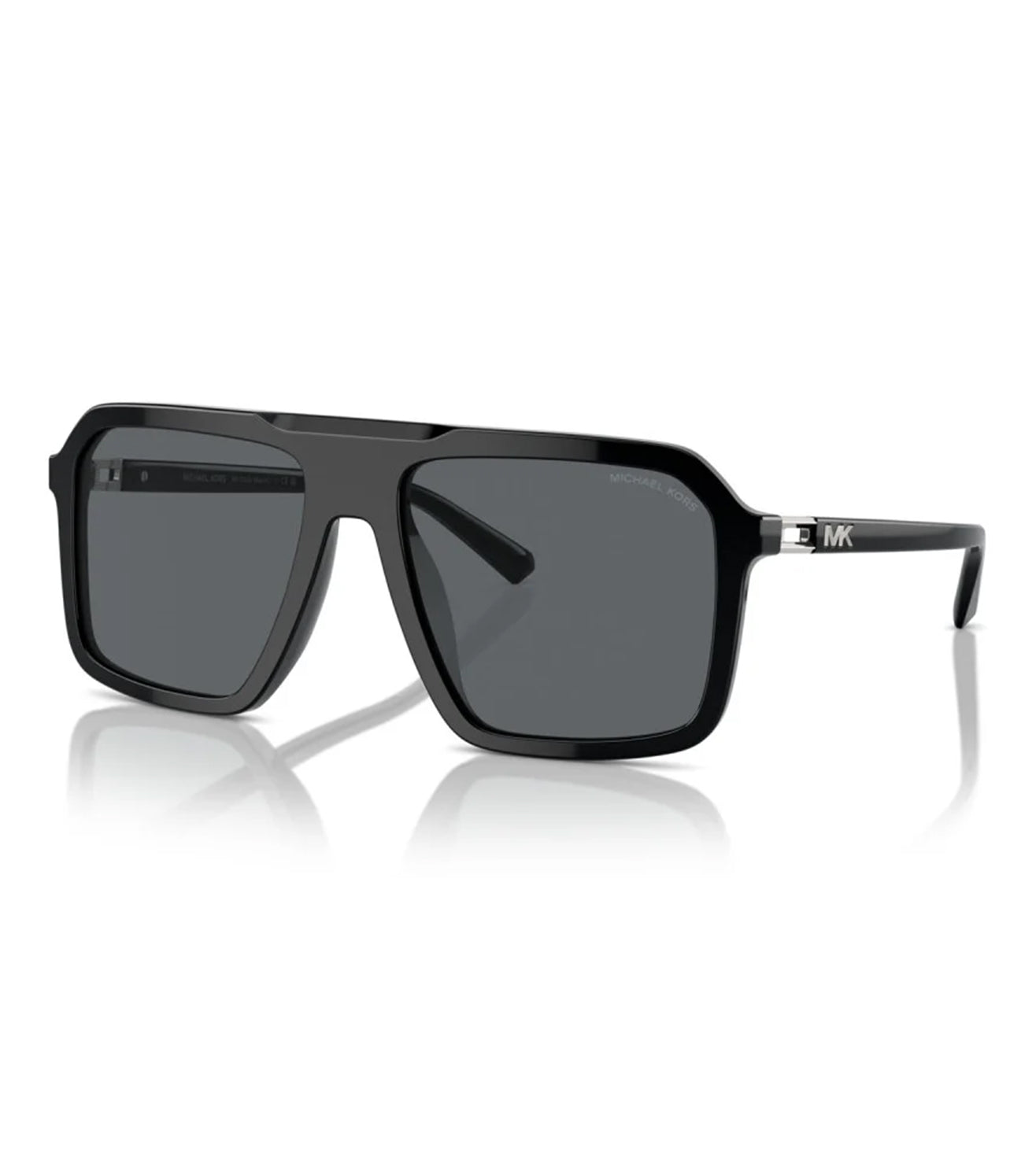 Michael Kors Men's Dark Grey Square Sunglasses