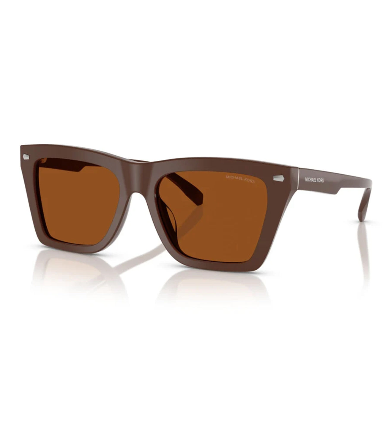 Michael Kors Men's Brown Square Sunglasses