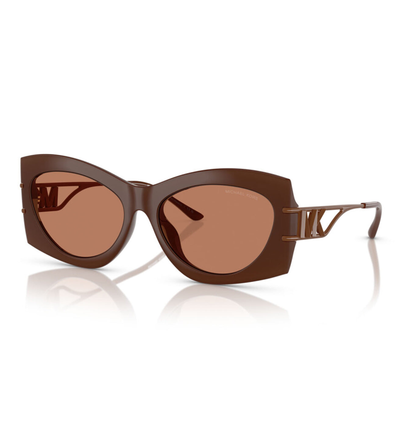 Michael Kors Women's Brown Cat-Eye Sunglasses