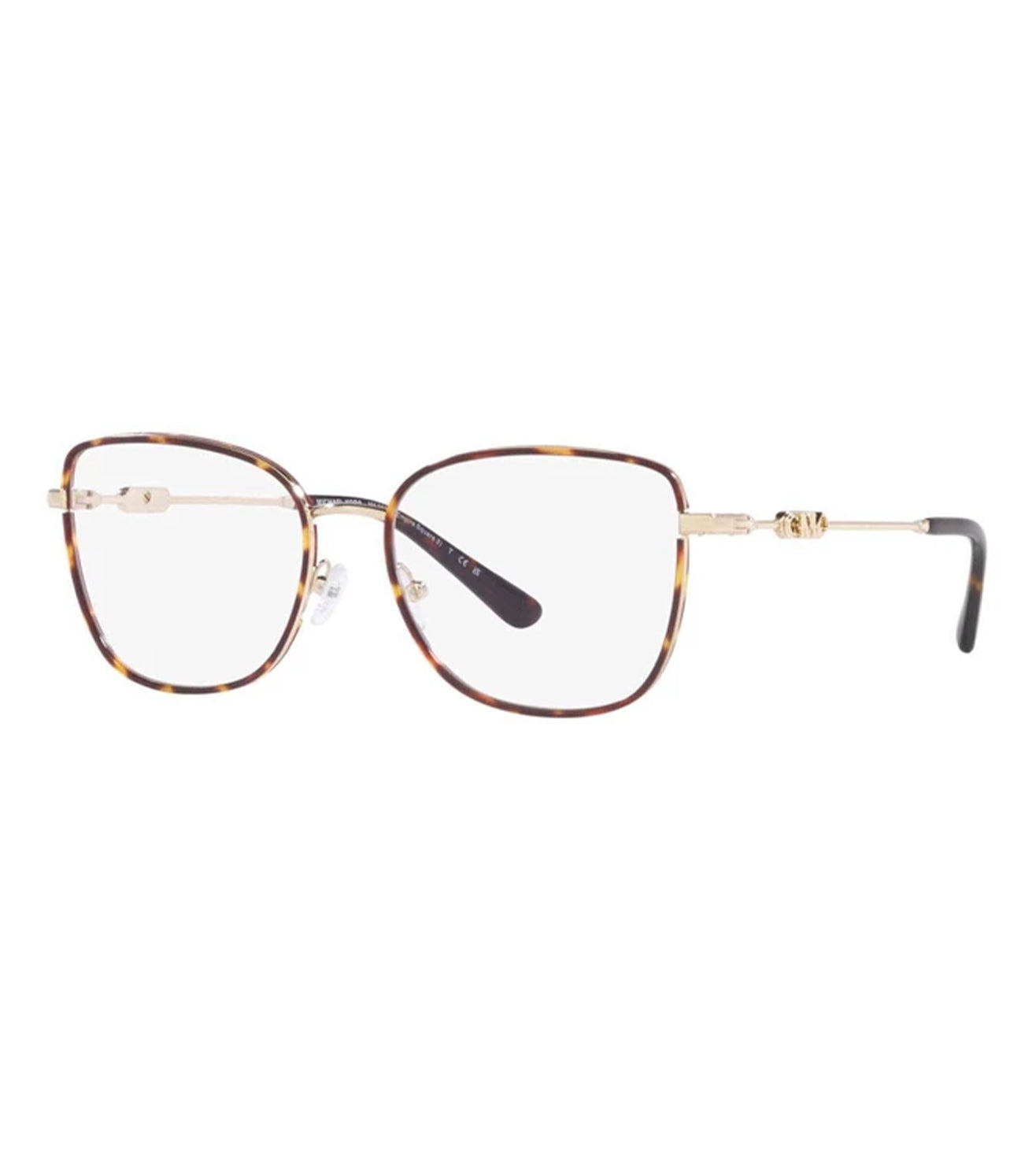 Micheal Kors Women's Havana Cat-Eye Optical Frame