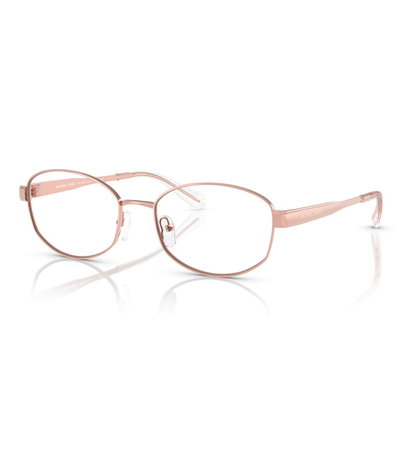 Michael Kors Women's Rose Gold Oval Optical Frame