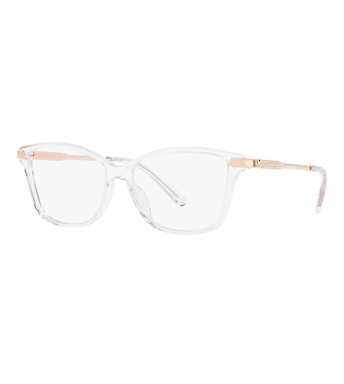 Micheal Kors Women's Transparent Square Optical Frame