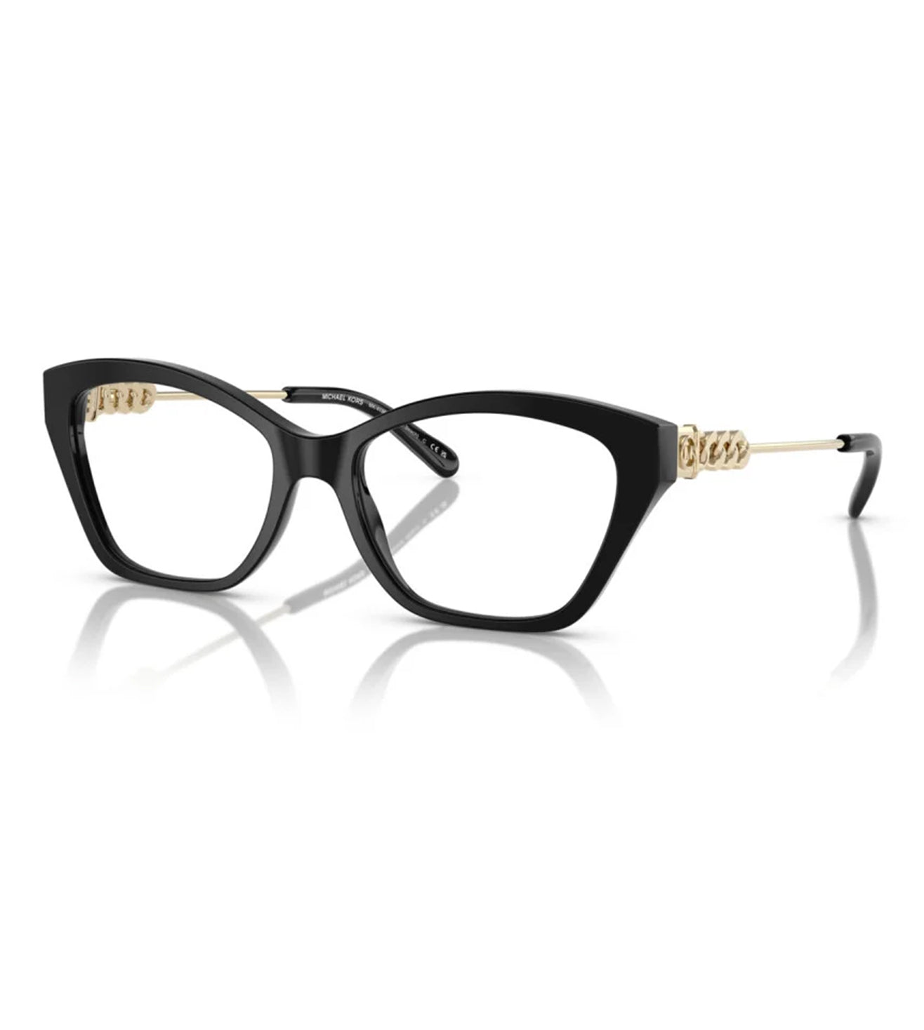 NEW MICHAEL KORS women\'s santa monica cat eye eyeglasses in black Michael Kors Women main image 3
