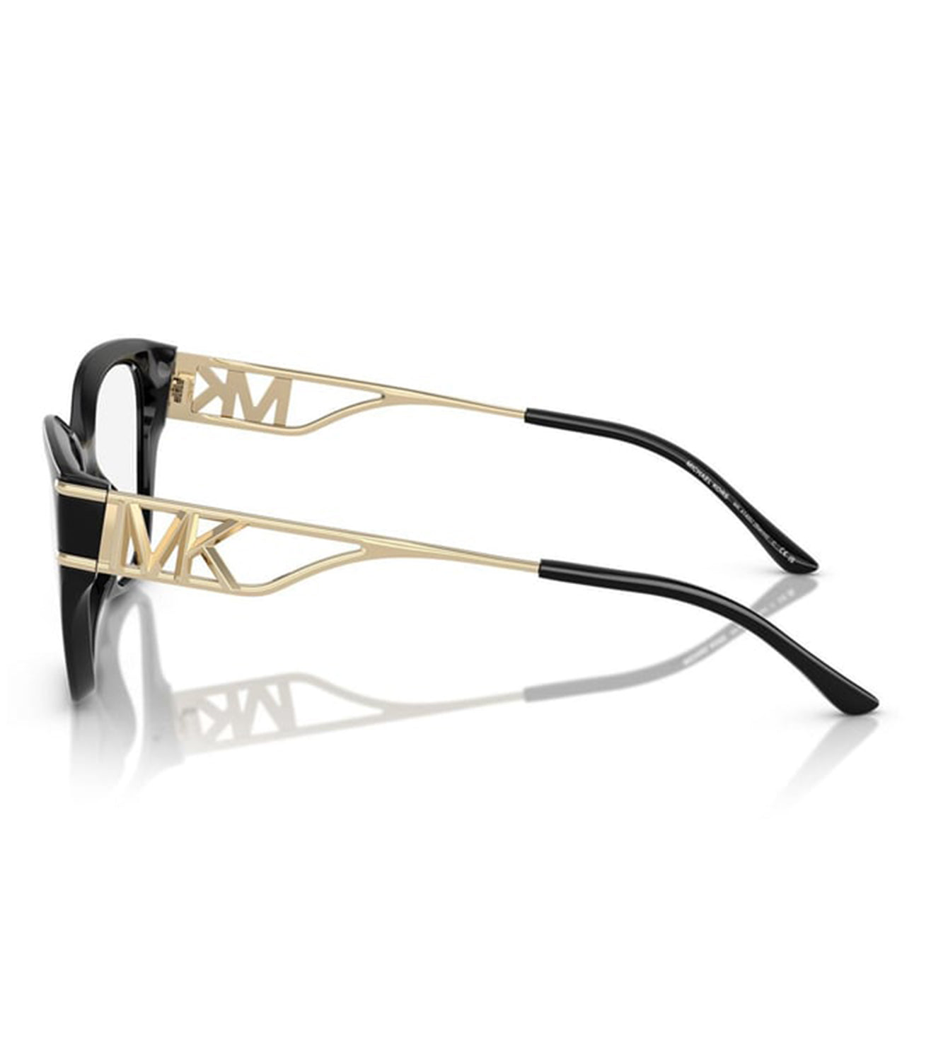Micheal Kors Women's Black Cat-Eye Optical Frame