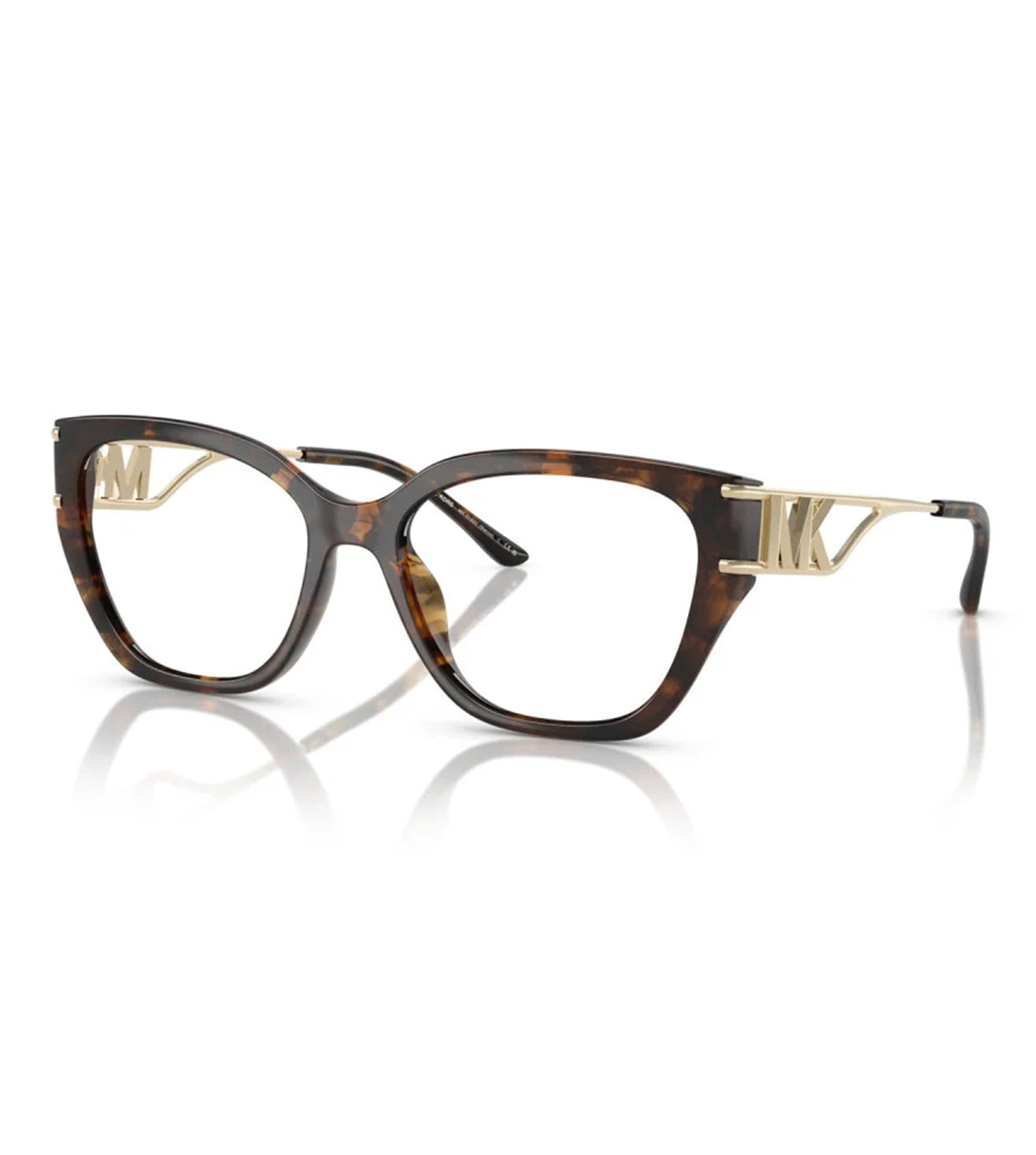 Michael Kors Women's Dark Tortoise Cat-Eye Optical Frame