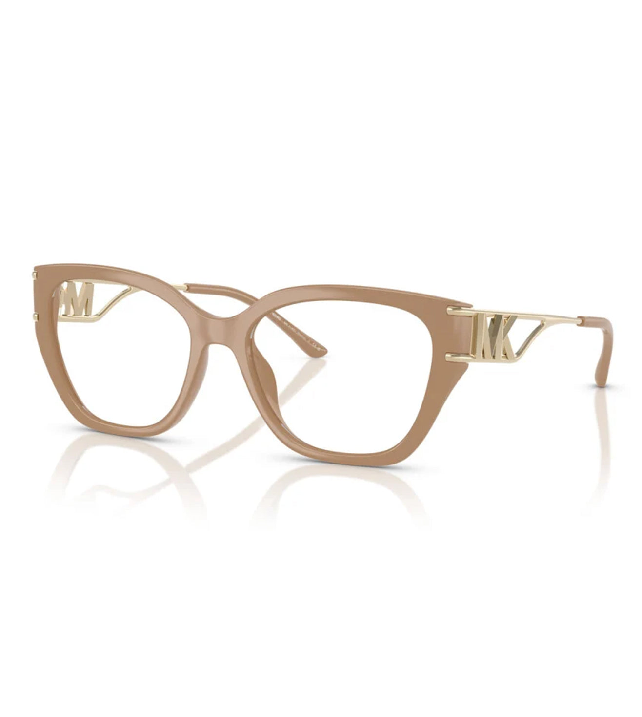 Michael Kors Women's Brown Cat-Eye Optical Frame