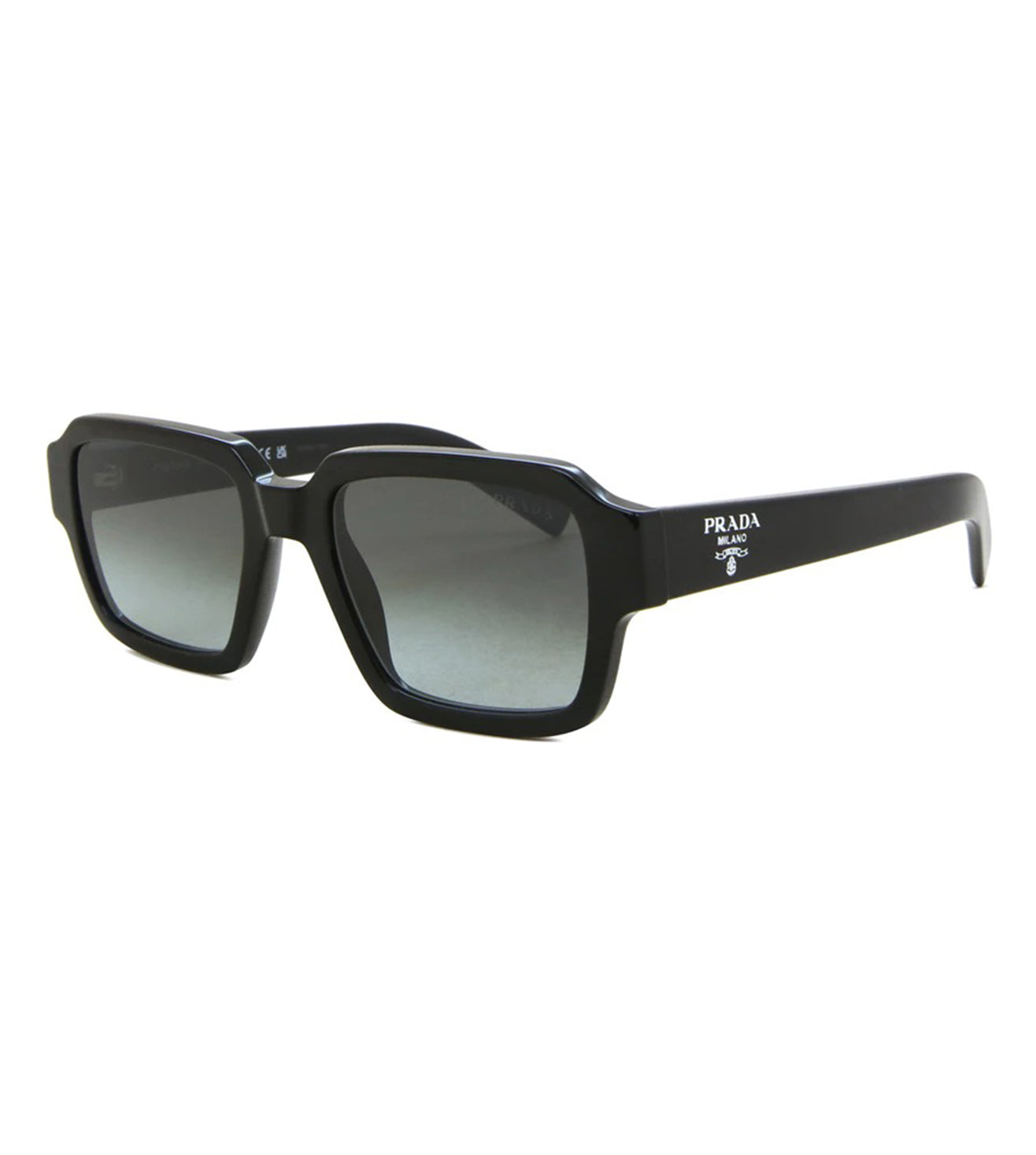 Prada Men's Grey Square Sunglasses